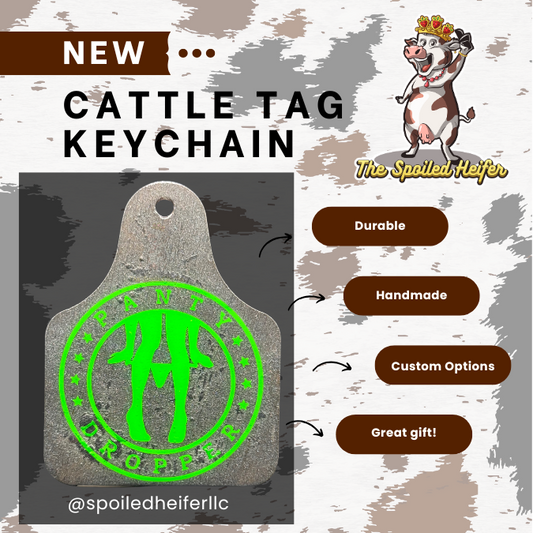 Panty Dropper Cattle Tag Keychain *errors*